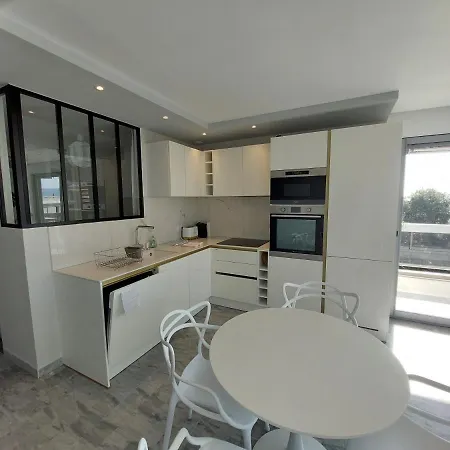 Superbe Climatise Proche Plages, Grande Terrasse Et Parking Prive Lejlighed